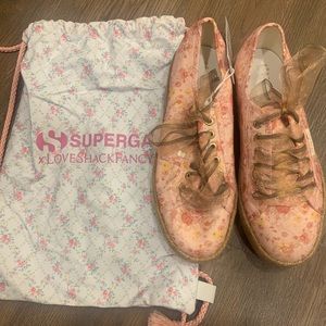 NWT SUPERGAS X LOVE SHACK FANCY